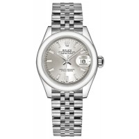 Patek Philippe Lady-Datejust 28 Silver Dial Jubilee Bracelet Watch 279160-SLVSJ Patek Philippe Lady-Datejust 28 Silver Dial Jubilee Bracelet Watch 279160-SLVSJ
